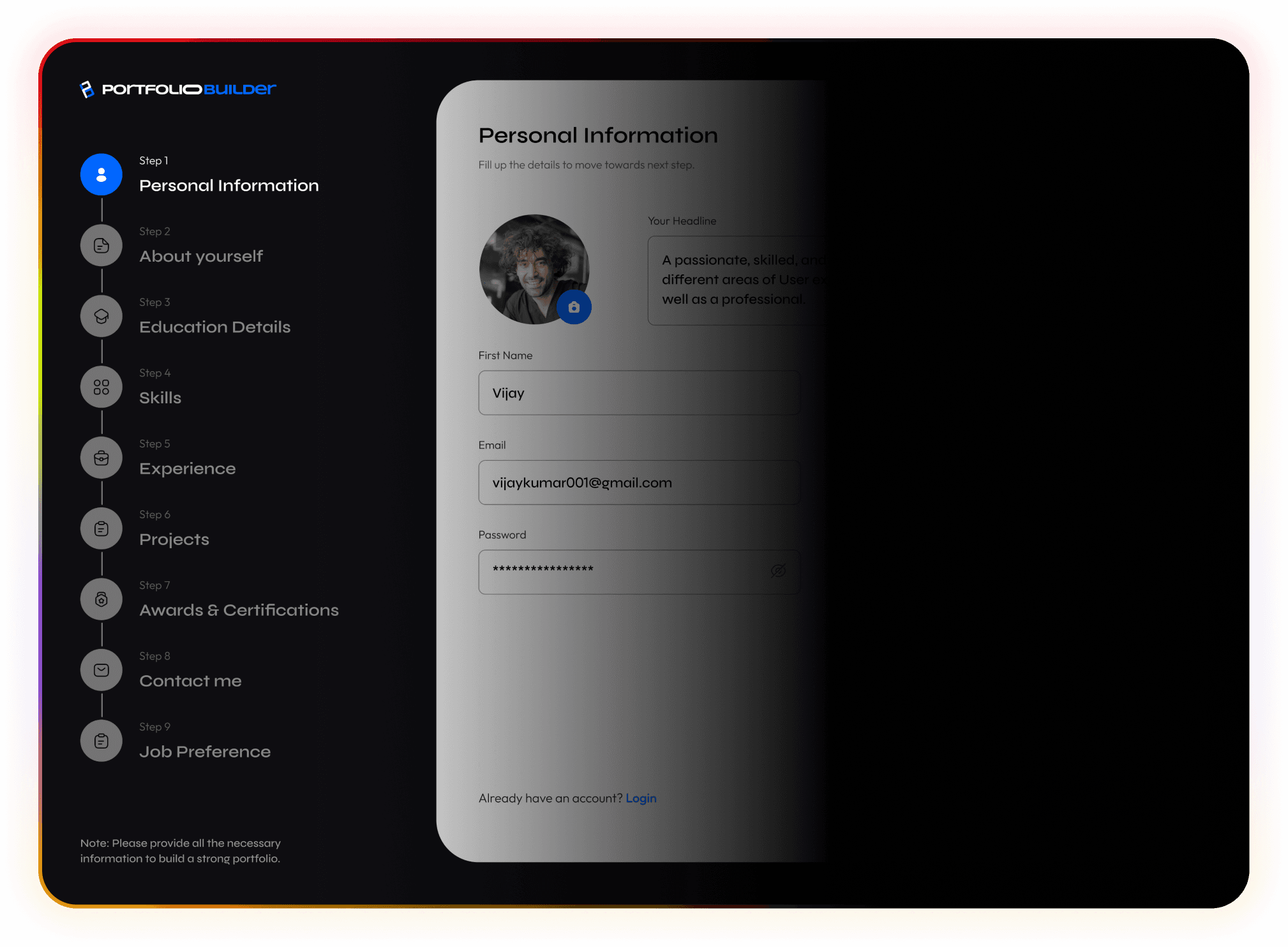 Seamless highly dynamic onboarding process